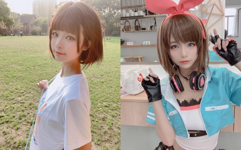 來自上海小姑娘！萌系Coser「翠翠」重新定義何謂可愛　迷人甜笑給人滿滿戀愛感