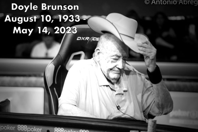 【EV撲克】“扑克教父”Doyle Brunson离世，享年89岁
