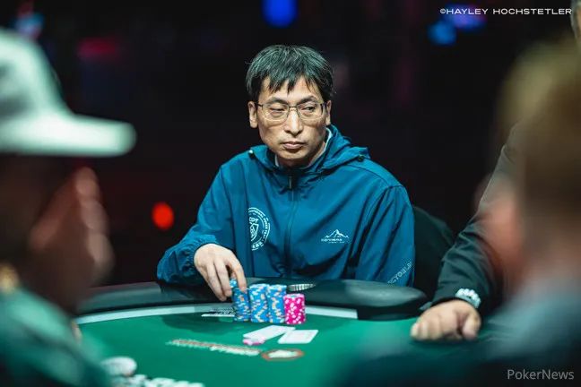 【EV撲克】2023WSOP ：张阳在赛事#44以记分牌领先者身份进入Day 3