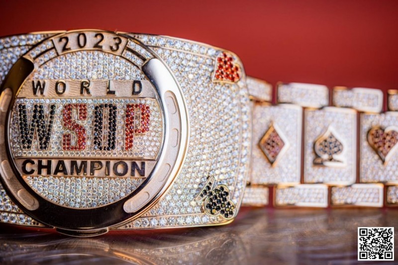 【EV撲克】2023WSOP主赛金手链有多贵？光黄金就用了500克！