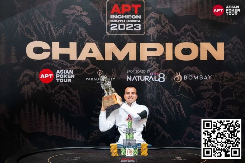 【EV撲克】APT仁川 | 塞尔维亚 Milos Petakovic 成为 APT 超级豪客赛冠军；奖金 1.456亿韩圆（约80万）