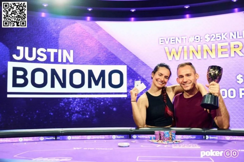 【EV撲克】简讯 | Justin Bonomo首次夺得扑克大师赛冠军，赢得33.3万美元奖金