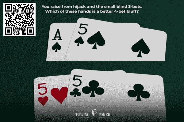 【EV撲克】扑克测试：如何选择最合适诈唬手牌？