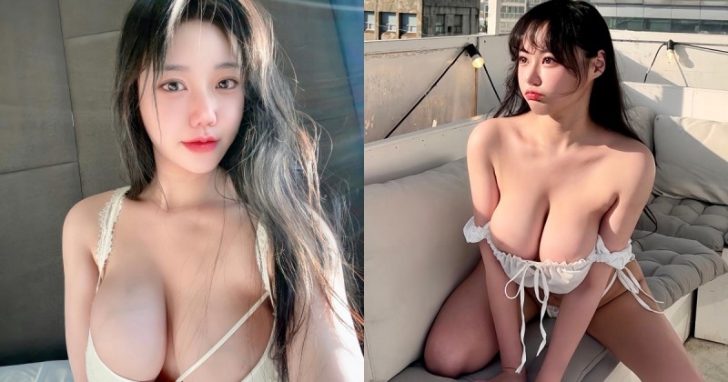 南韓巨乳正妹「DASOM」青筋奶溢出！帶「豐滿雙球」征戰TSE！