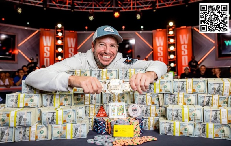 【EV撲克】尊嘟假嘟？WSOP主赛事冠军的致富秘诀：“保持耐心，然后多买比特币”
