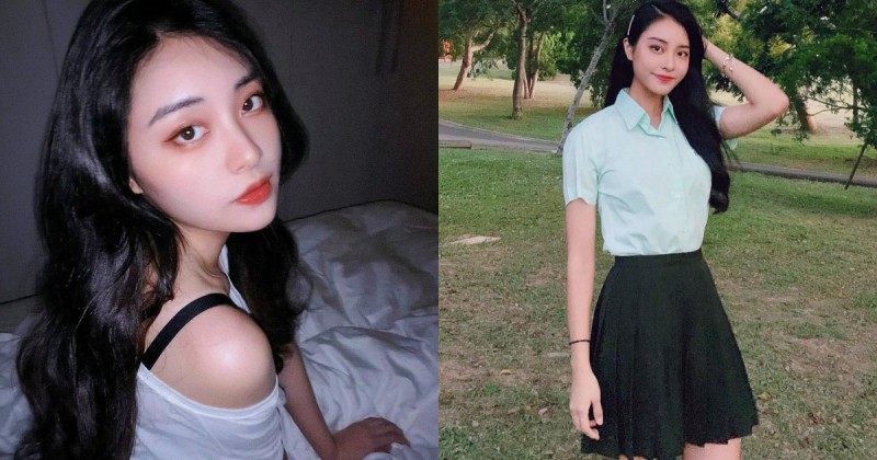 「陽明交大校花」穿回高中制服好清新，姣好曲線甜美笑容讓人戀愛！