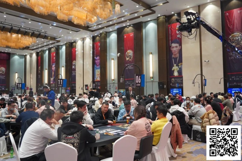 【EV撲克】黄河杯暨第五届TJPT®总决赛 | 主赛557人次参赛170人晋级，夏忠民、刘恒昭分别领跑