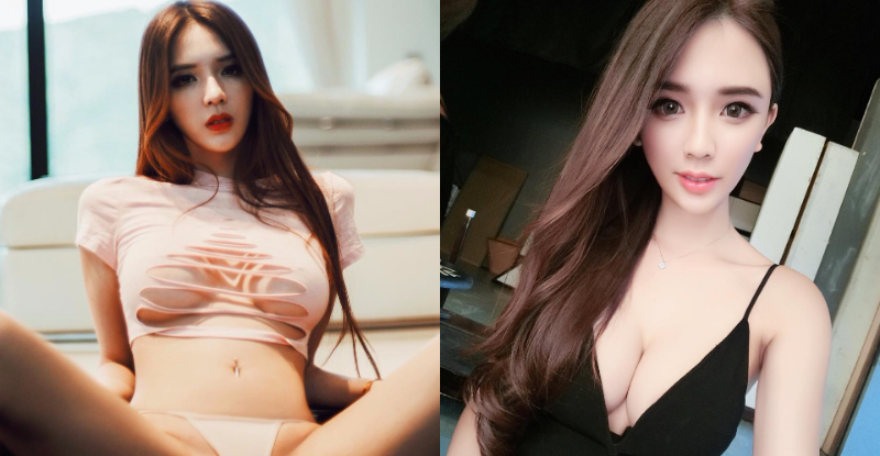 氣質「長腿名媛」爆乳做公益！上衣被剪洞　白皙「渾圓乳球」全露出！