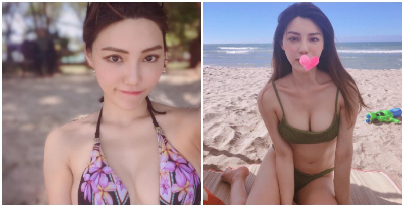 簡單就可以很性感！氣質「爆乳空姐」美到無法無天，穿上基本款比基尼就辣到不行！