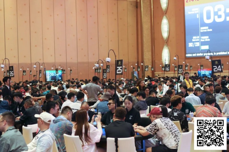 【EV撲克】CPG横琴选拔赛 | 首轮收官！主赛2512人次参赛649人晋级第二轮，许铭文38.4万记分牌数量领跑第一轮C组