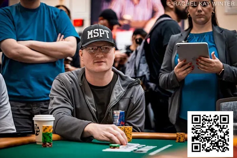 【EV撲克】A-high泡沫线抓鸡保命翻倍，赢下WSOP主赛生死战
