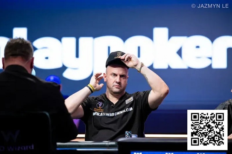 【EV撲克】从只剩3BB到掌控全场76%的筹码，他会是最后冠军吗 | WSOP主赛四强出炉