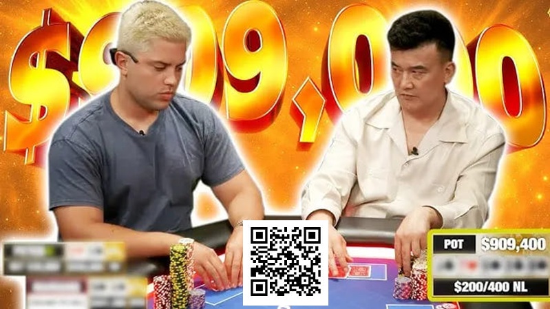 【EV撲克】河牌同时中顺！Mariano一张牌改命，绝杀中国老板