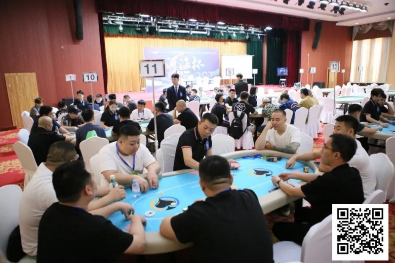 【EV撲克】河海杯首日战况｜主赛146人起航 尚金72.5W成超级CL领航20人晋级 “盲打哥”成MVP