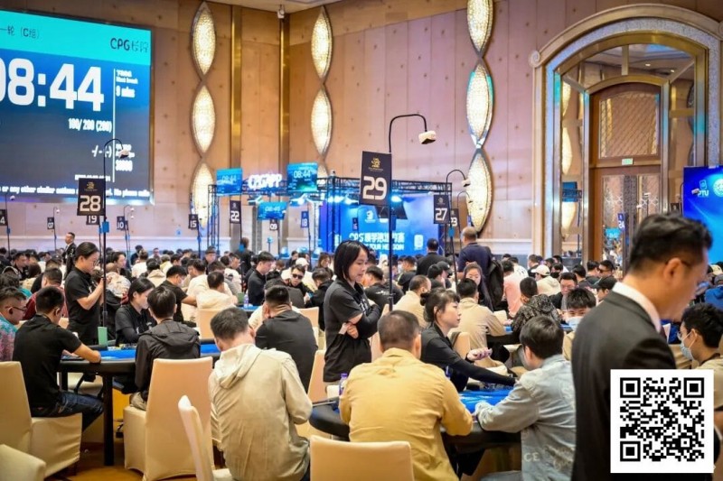 【EV撲克】2025CPG®横琴湾巡游赛 | 首轮战罢，主赛1780人次参赛，598人晋级第二轮，佟鑫领跑C组