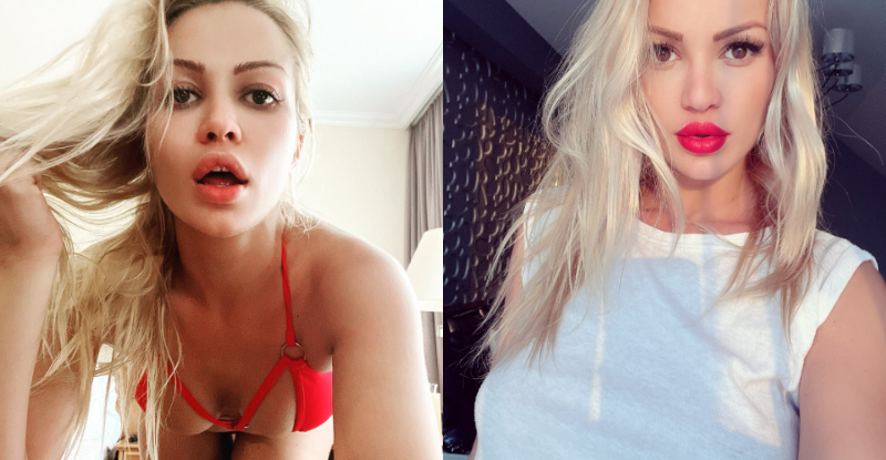 Sexy Baby！暗黑女神銷魂紅唇有魔性　嘴上功夫了得連老司機都撐不住