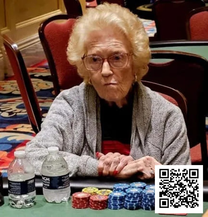 【EV撲克】扑克老奶奶高龄88岁，首次参加千人MTT竟一路打到第14名！
