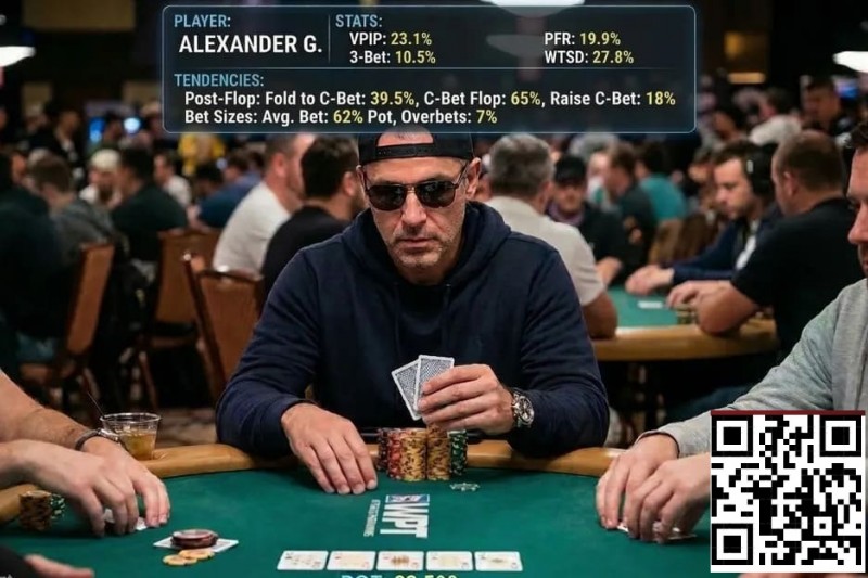 【EV撲克】牌桌上遇到个“赌神”，直到我看见他眼镜腿上的蓝光….