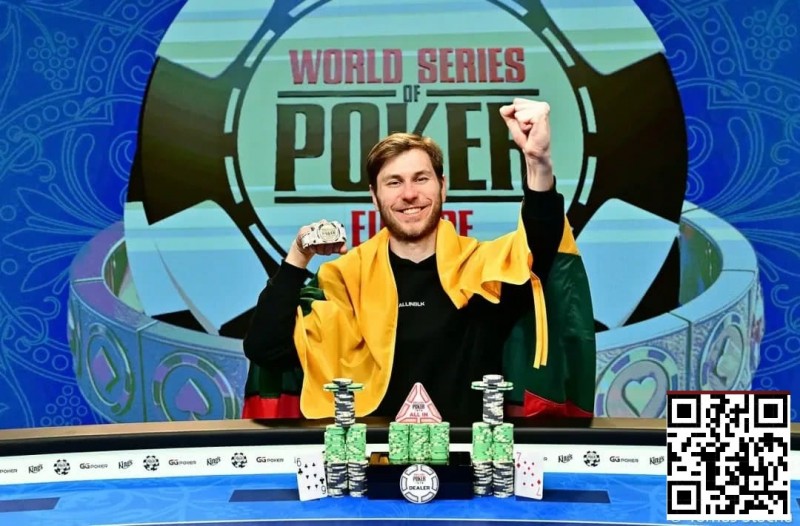 【EV撲克】国人朱恒涛的36万刀金手链之旅，从10刀卫星赛晋级WSOP主赛FT！