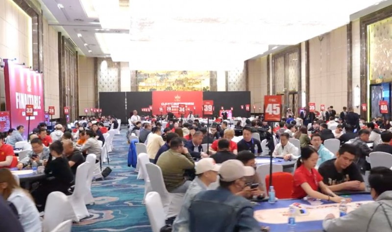 【EV撲克】GAKC皇冠杯廊坊站第二日战报｜主赛A组184人激战，女神赛154位巾帼惊艳登场